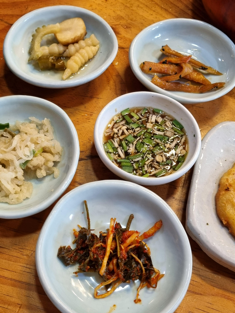 마니산산채 나물반찬