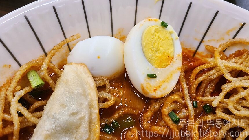 광신제면소-떡볶이-토핑-계란