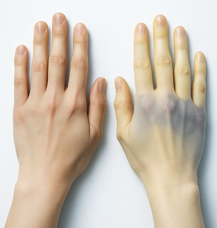 2. 단순한 수족냉증과의 결정적 차이