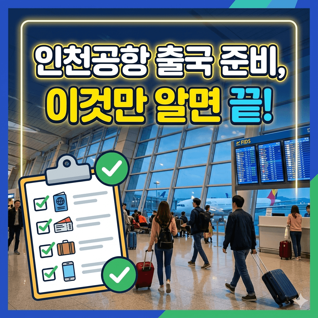 인천공항 출국준비