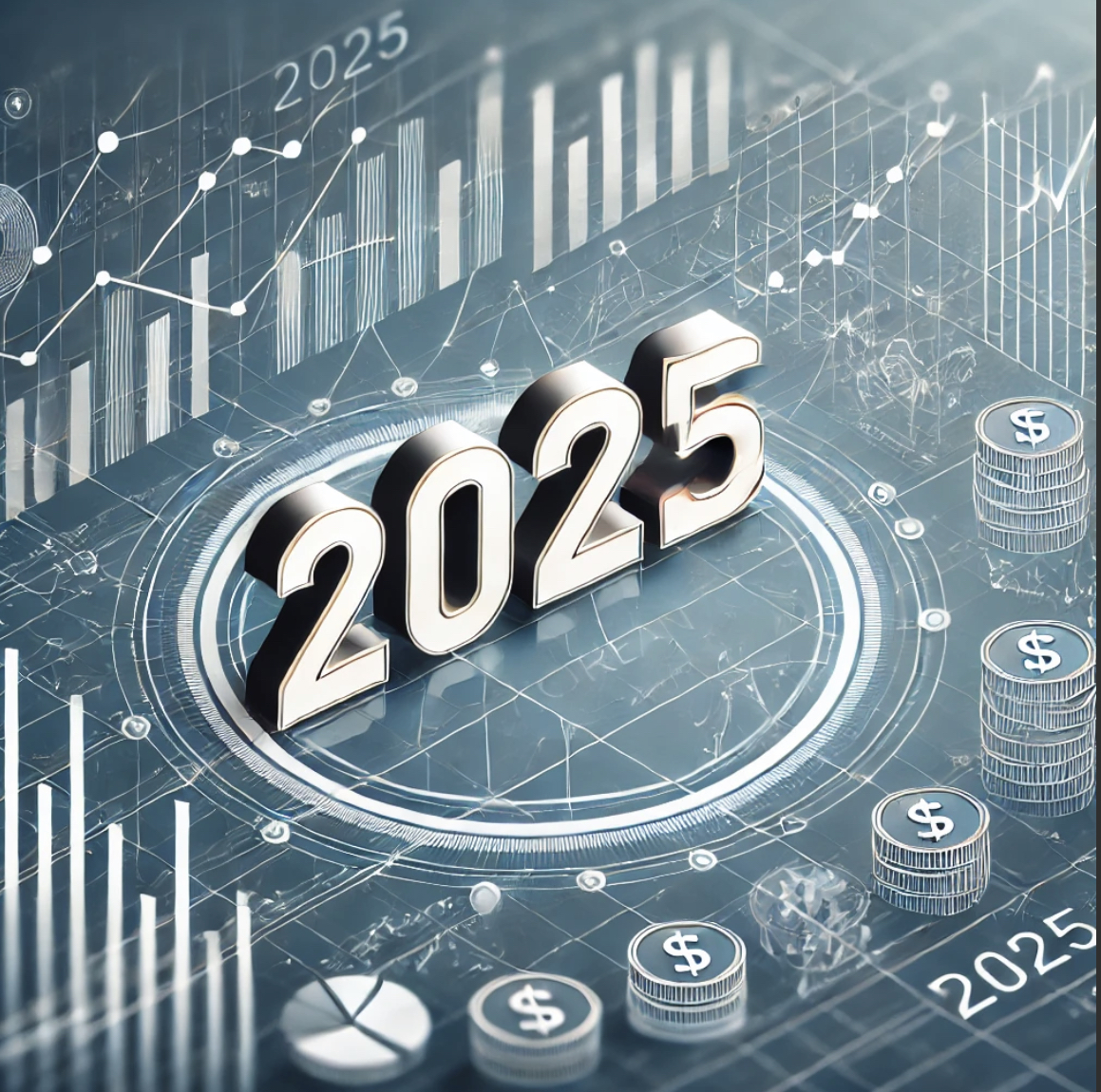 2025 경제를 떠올리게 하는 차트 사진