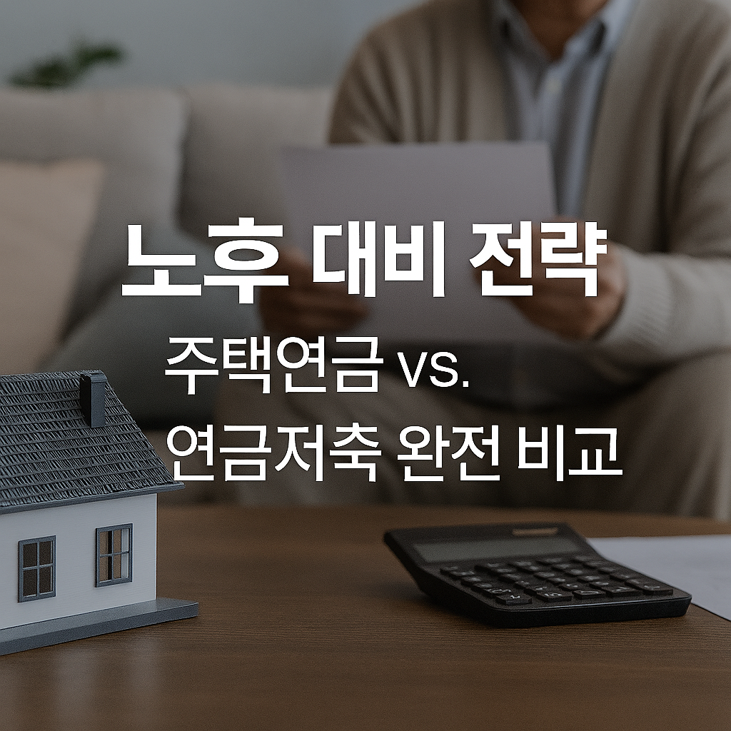 2025년 노후 대비 전략|주택연금