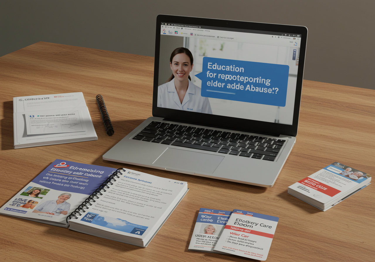 노인학대 신고의무자 교육, 신청 방법