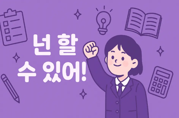 넌-할수-있어-수능-응원-여학생