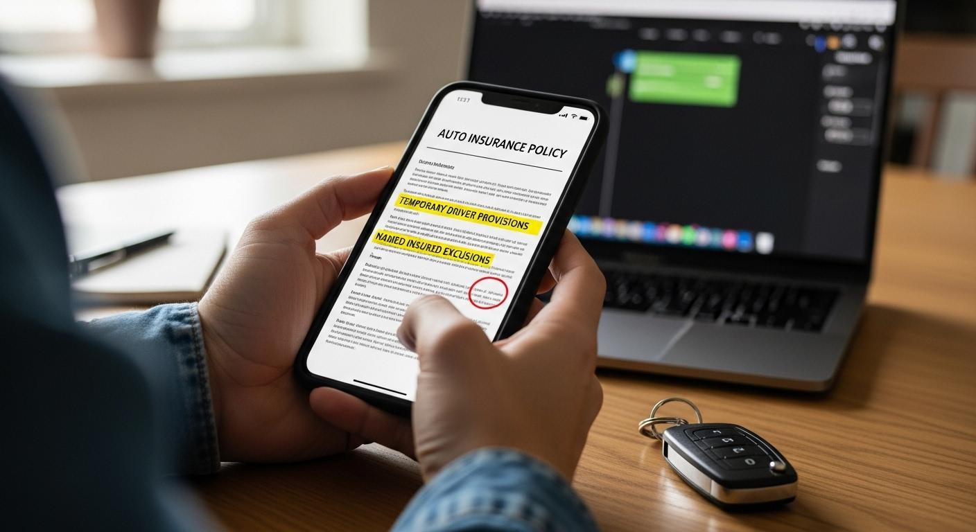 자동차보험 임시운전자 특약