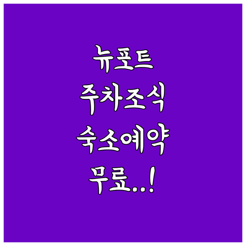 영국 뉴포트 숙소 예약 가이드 무료 ..