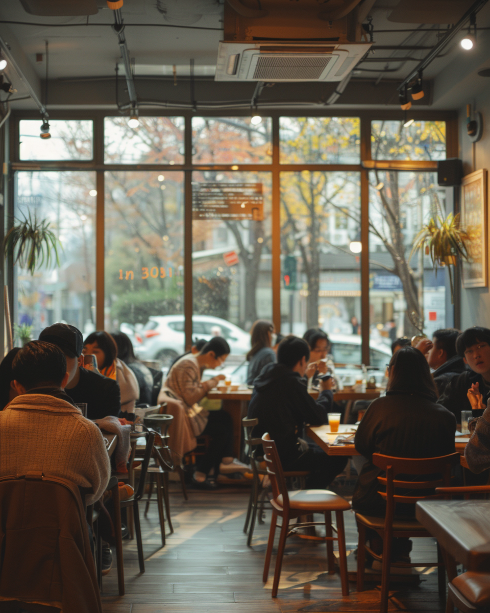 왜 어떤 카페는 항상 ‘적당히 붐비는 느낌’일까