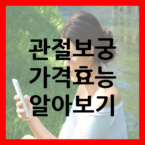 관절보궁 가격 효능 알아보기