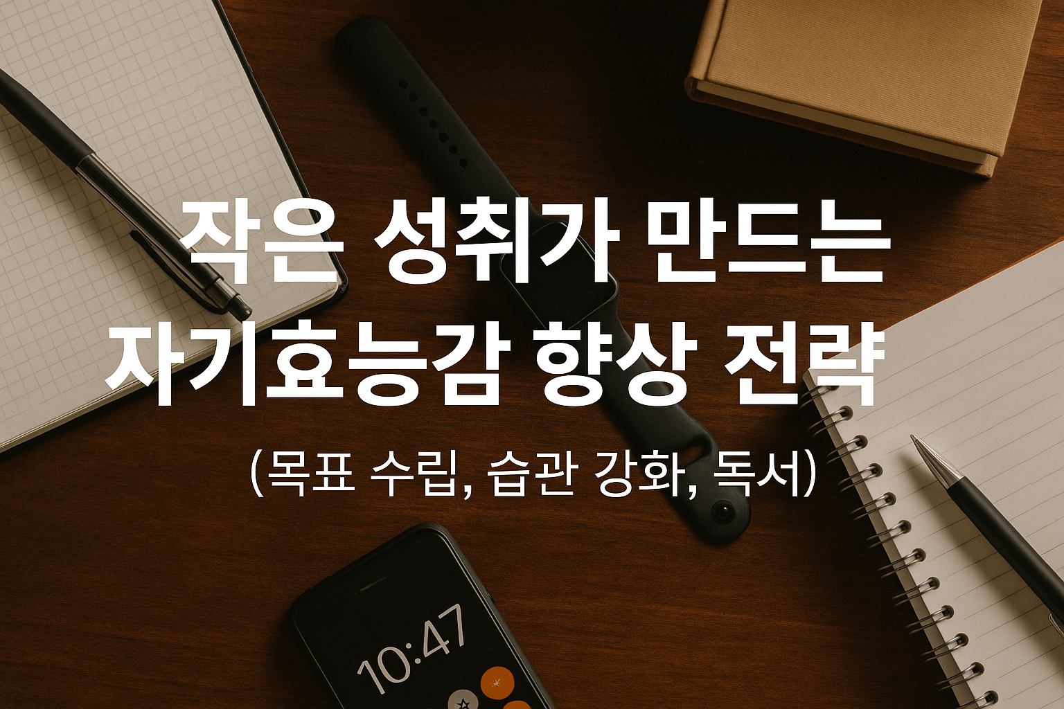 작은 성취가 만드는 자기효능감 향상 전략