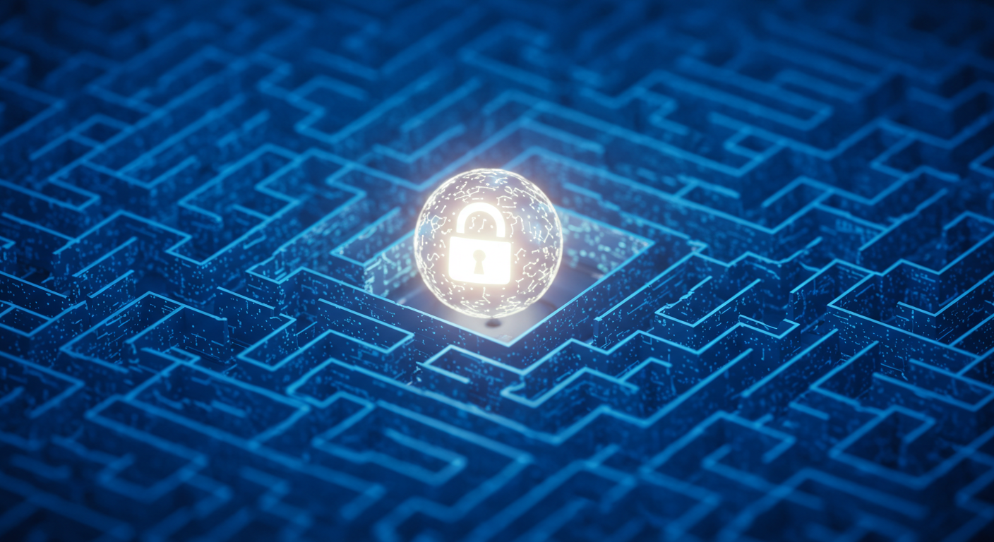 웹사이트 보안 일러스트 이미지