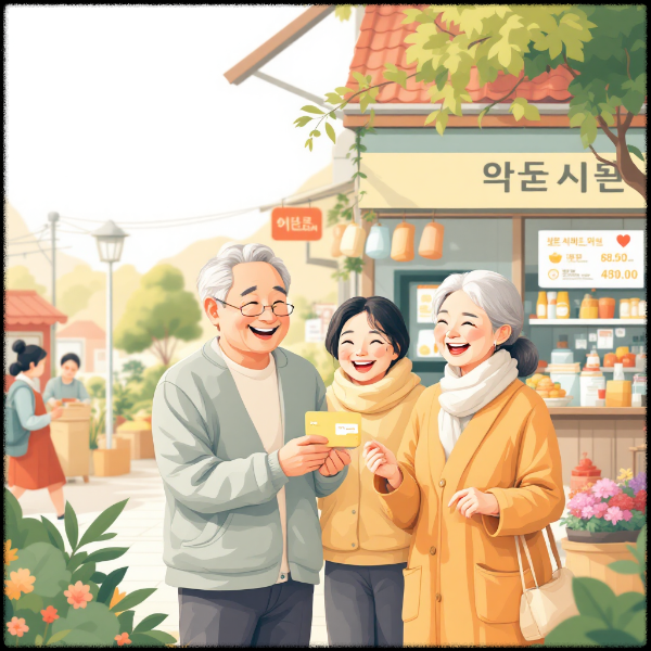 4차 민생지원금 신청 이미지 