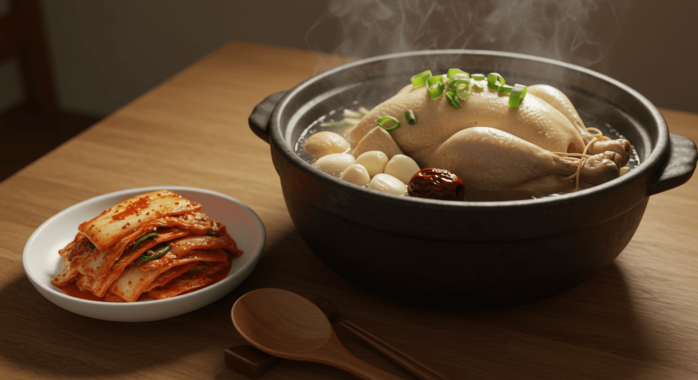 삼복더위엔 이거다! 초보도 쉽게 만드는 냄비 삼계탕 비법