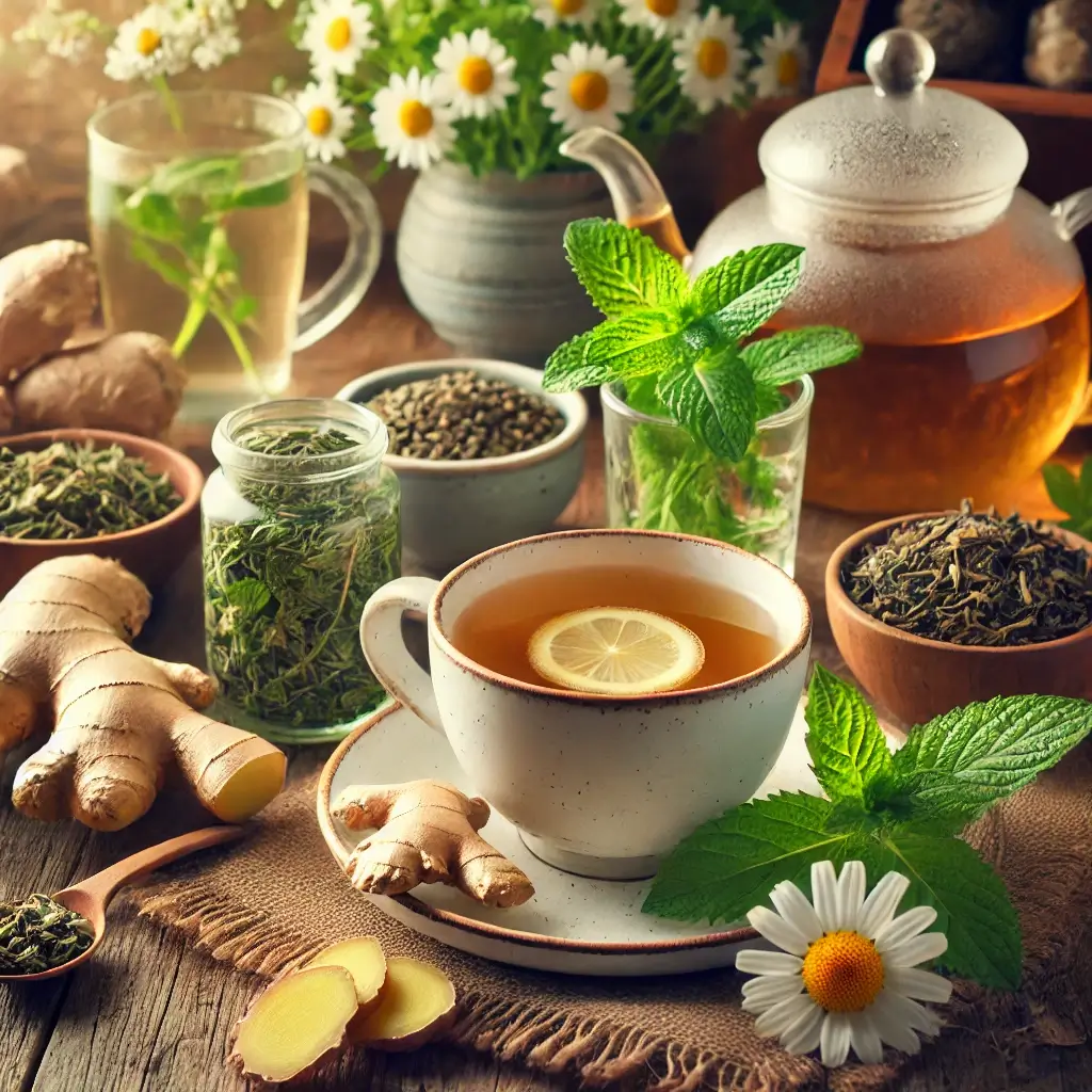 소화에 좋은 차