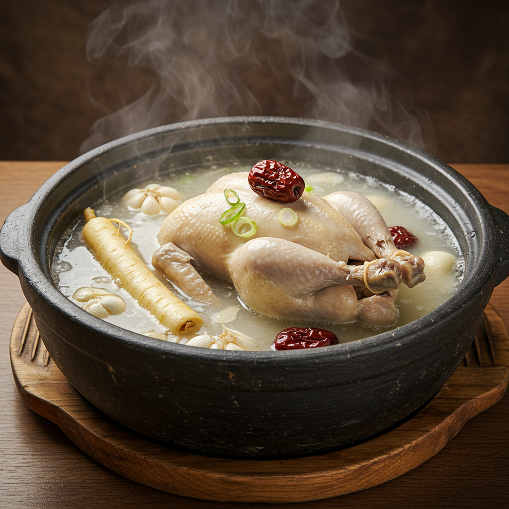 삼계탕 맛있게 끓이는 법 초복 중복 말복 복날 레시피 방법