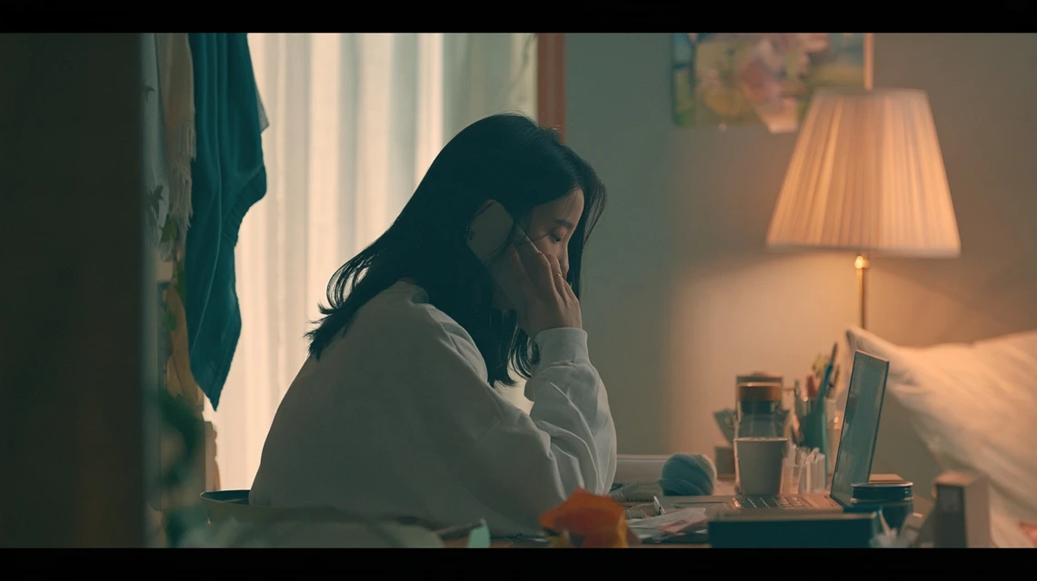 누구까지 초대해야 할지 고민하는 모습