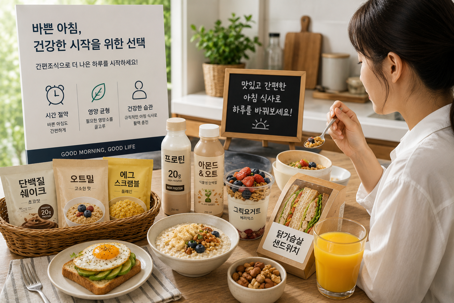 식품산업에서 커지는 아침 식사 시장과 간편 조식의 진화