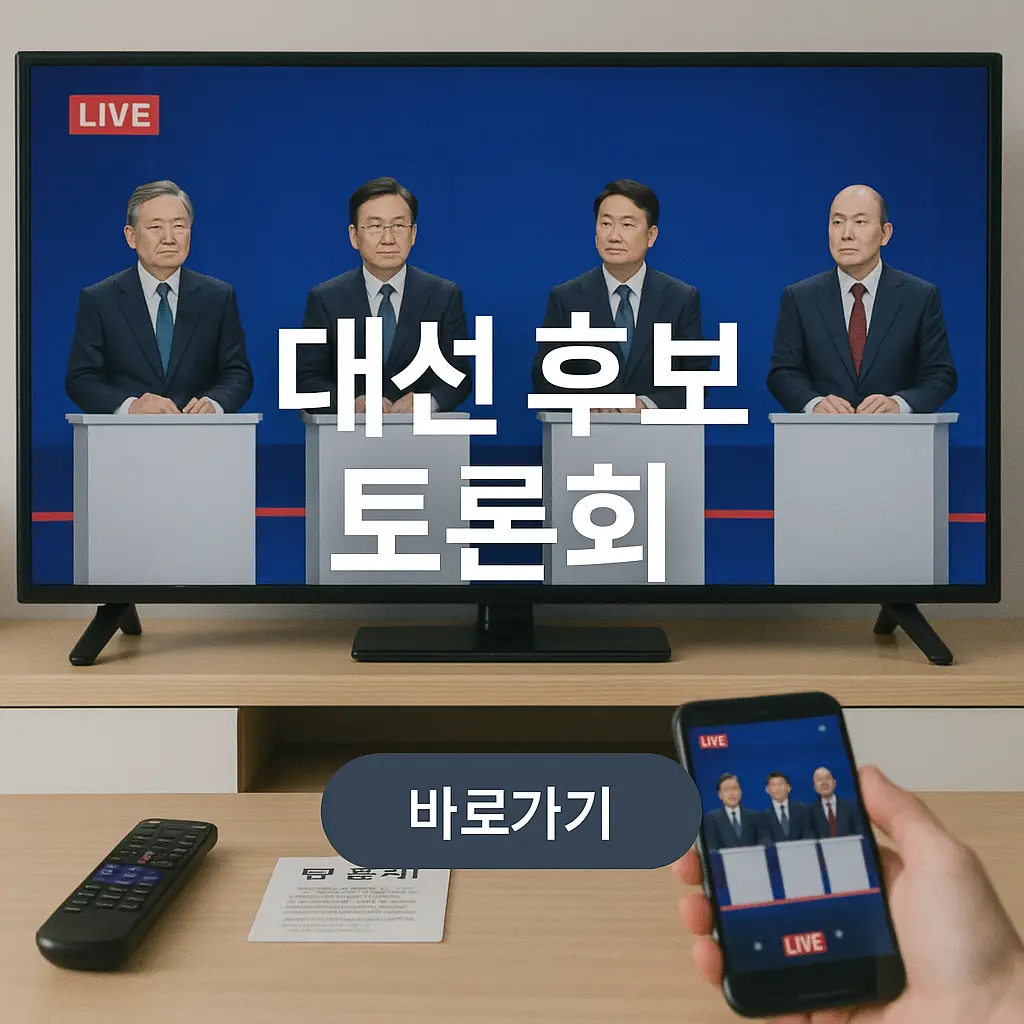 대선 후보 토론회