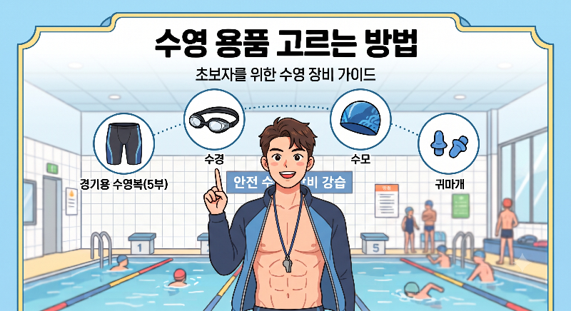 수영 용품 고르는 방법