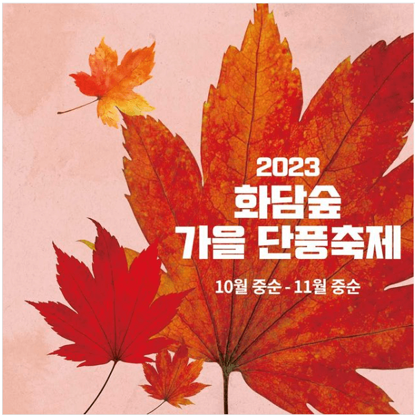 2023화담숲 가을 단풍축제