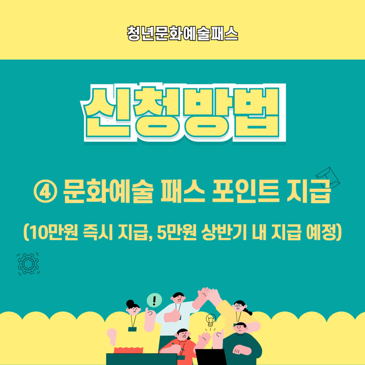 청년문화예술패스: 지원 대상, 신청 방법, 사용 방법