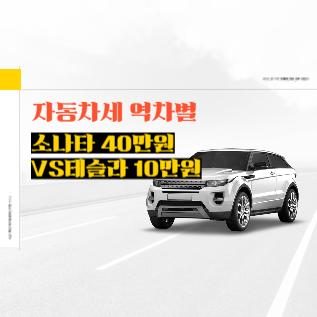 자동차세 역차별, 전기차 대 일반차량