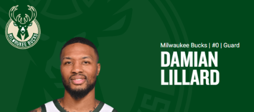 초록색의 색이 좀 어색한 데미안 릴라드!!