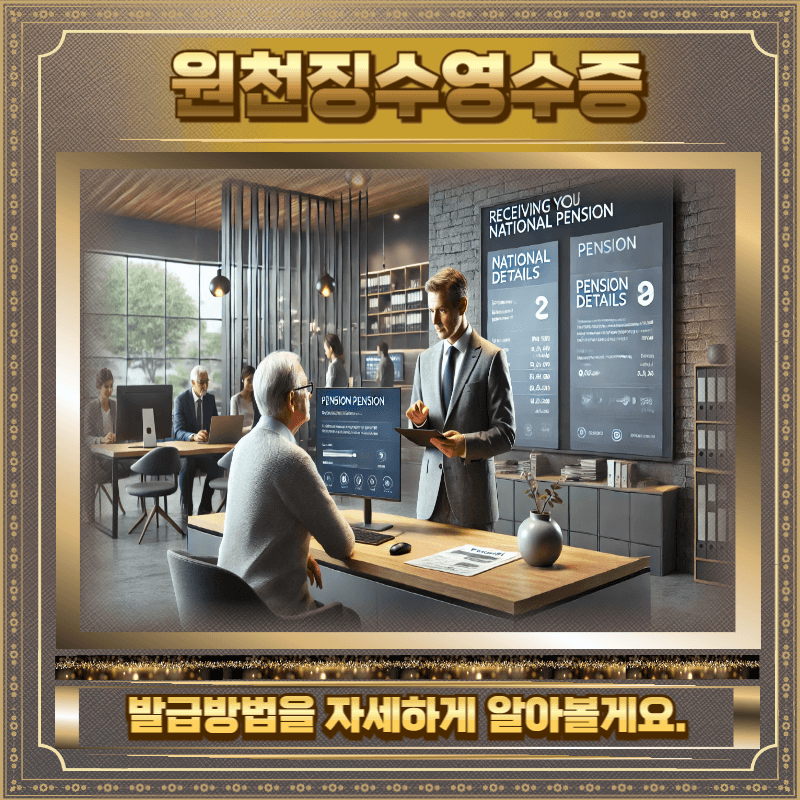 사업소득 원천징수영수증