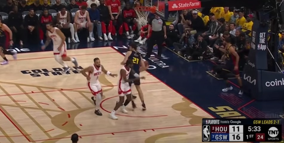 NBA 플레이오프 4차전 골든스테이트 vs 휴스톤 로케츠