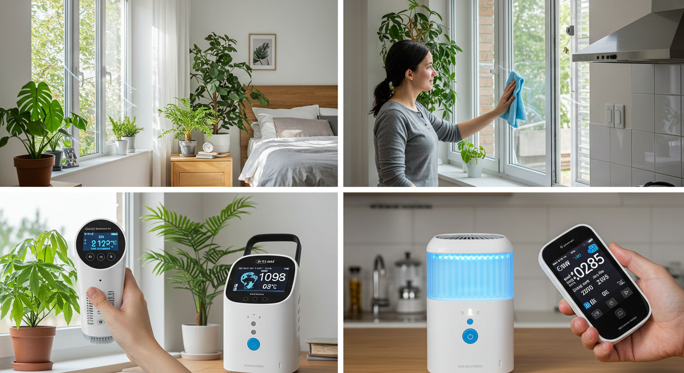 실내 습도와 온도도 공기질의 중요한 요소