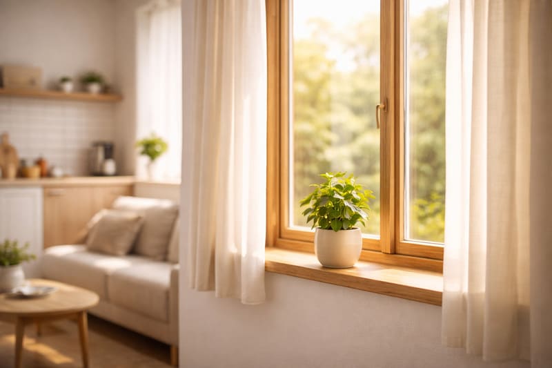 2026 청년 월세 지원금 상시 신청 안내를 위한, 밝고 깨끗한 주거 공간 이미지