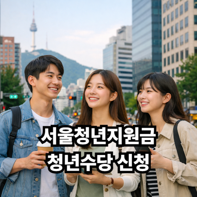 서울 청년수당 신청 조건부터 지원금액까지 한눈에 정리