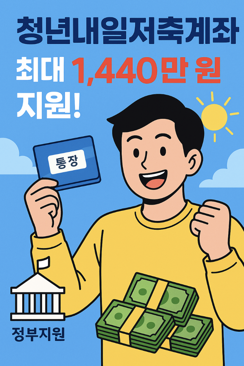 청년내일저축계좌 포스터