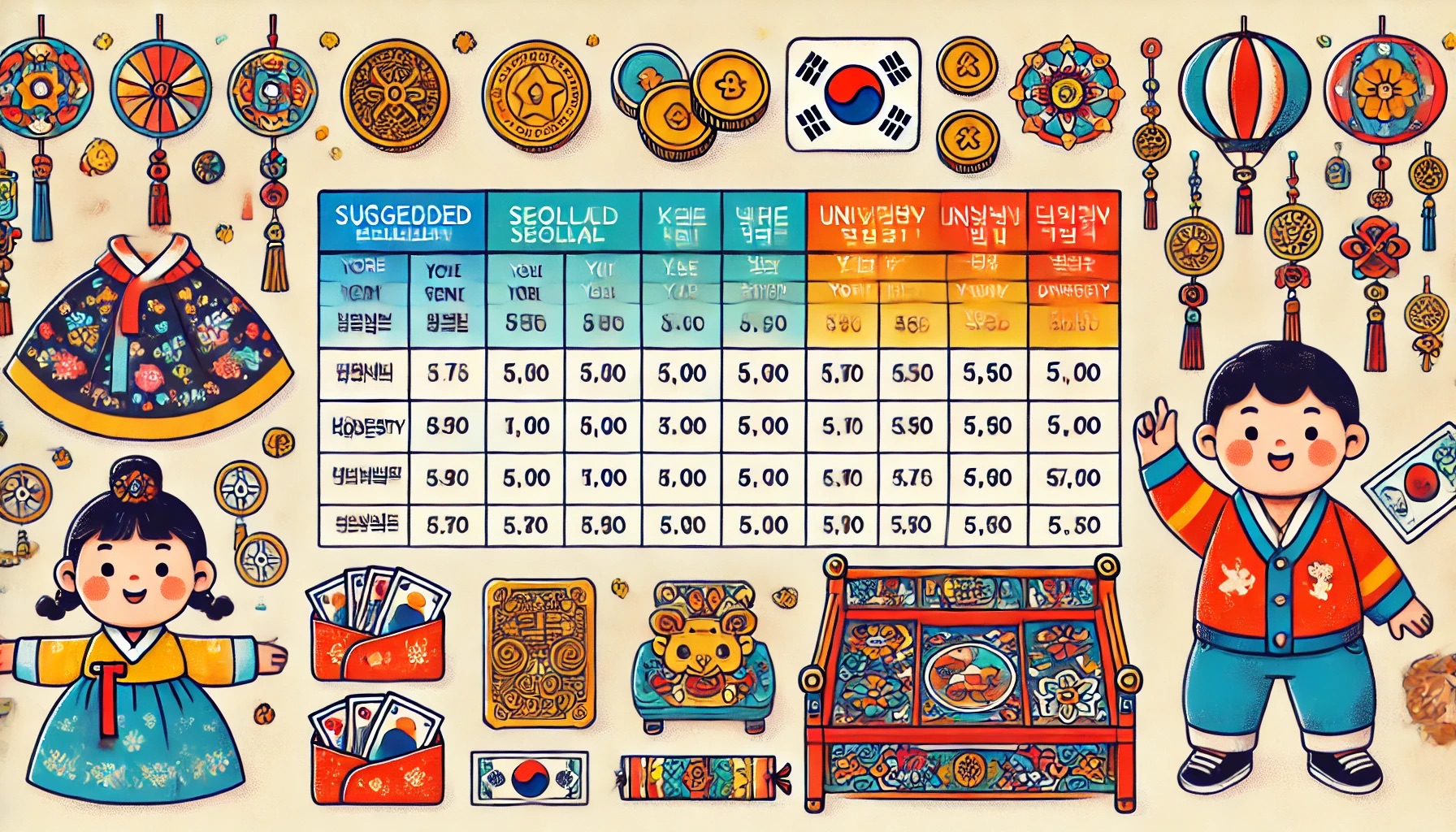 설 명절 세뱃돈