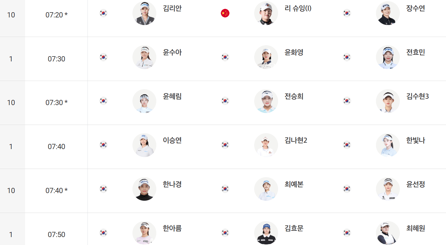 2025 KLPGA 맥콜 · 모나 용평 오픈 총정리|무료 티켓·주차장·조편성·관전포인트까지