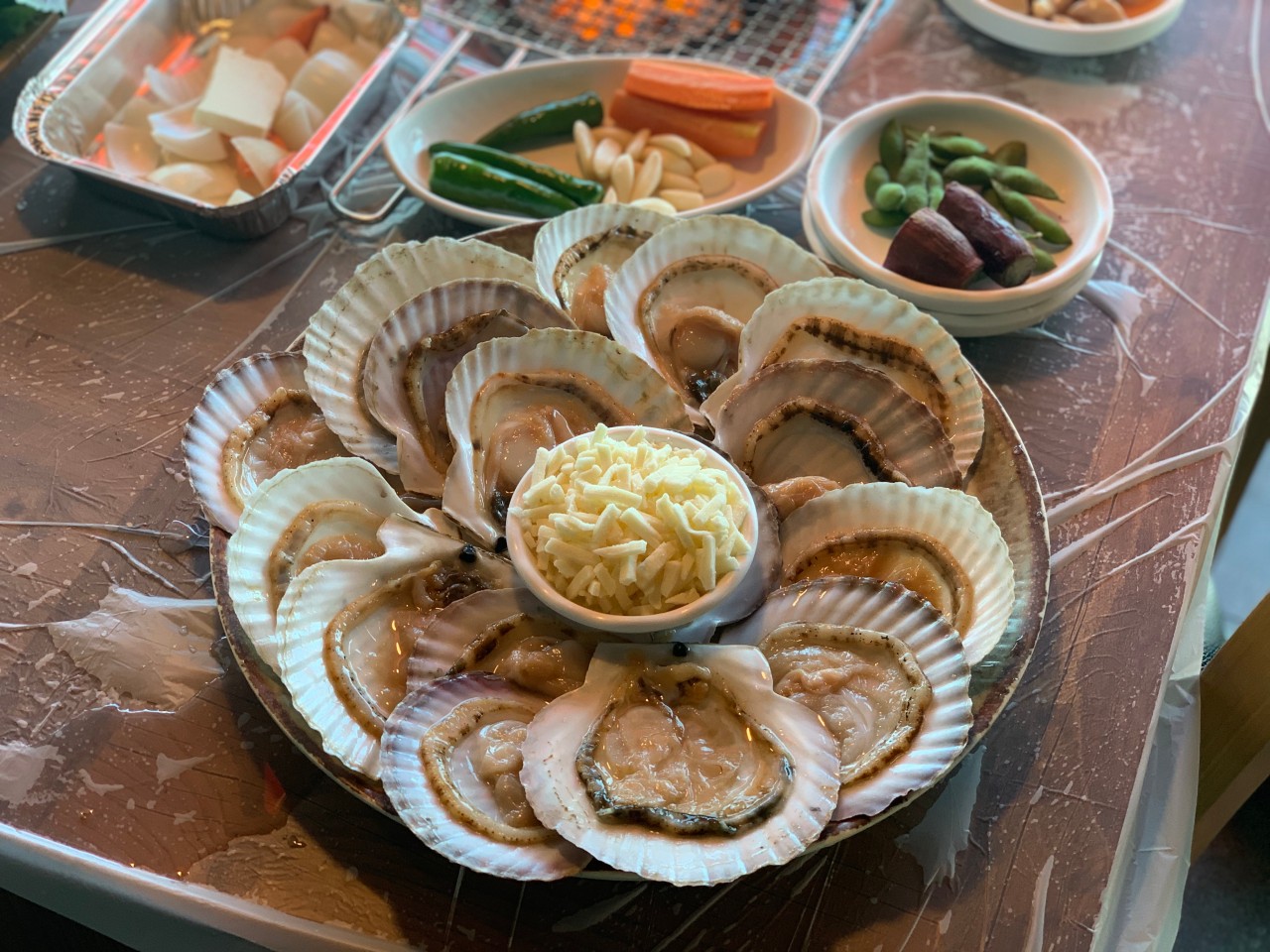 부산 감지해변 조개구이 맛집