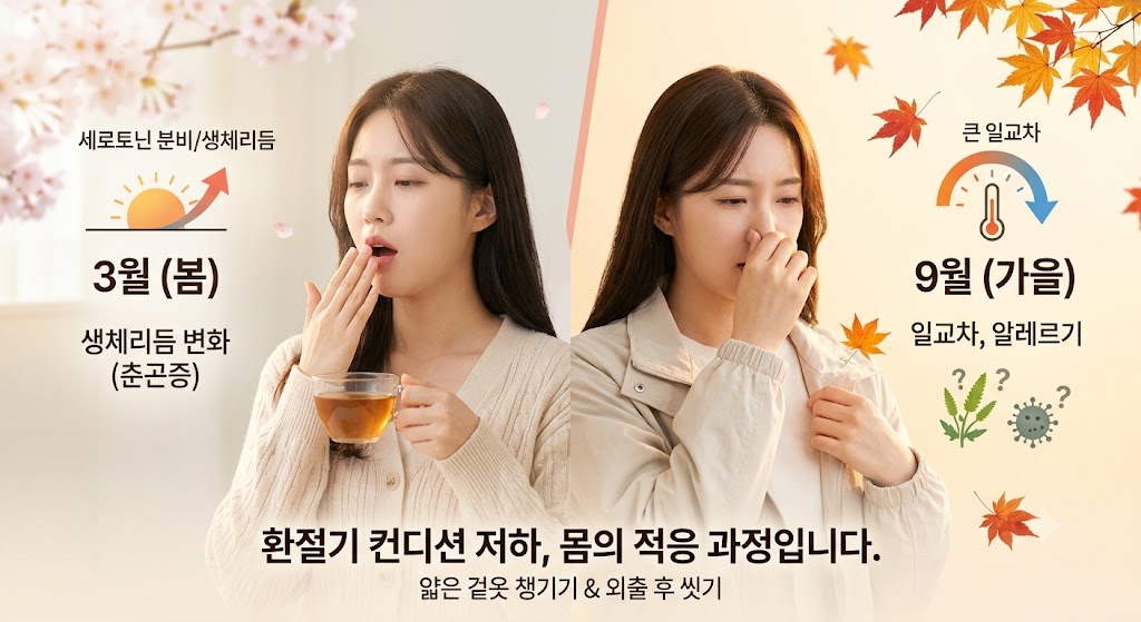 환절기마다 컨디션이 무너졌던 이유