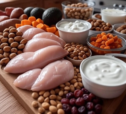 체중 증가를 위한 식단 관련 사진