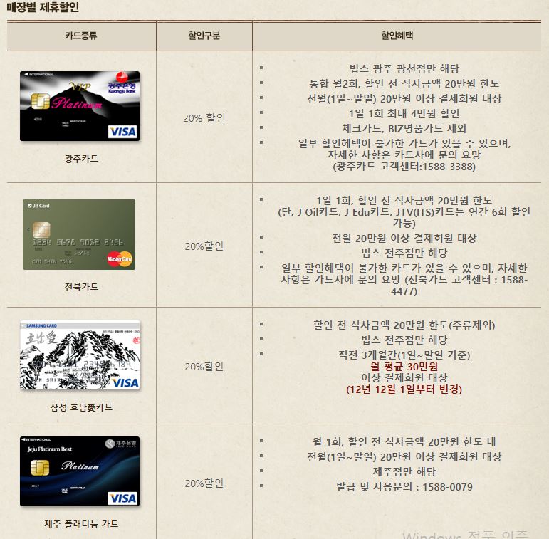 빕스 할인, 빕스 저렴하게 먹기