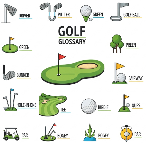 2024년 최신 골프 용어 사전 (초보필수, 프로활용, 실전적용) 관련이미지