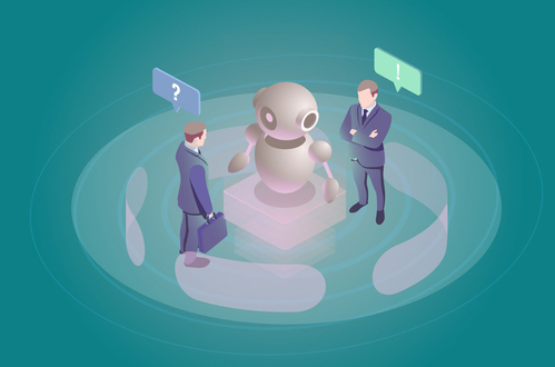 자연어처리(NPL) 인공지능 서비스 예시입니다.