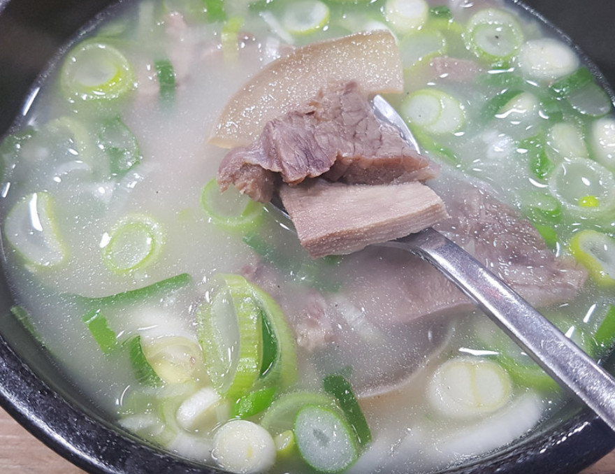 백반기행 강릉바다밥상 소머리국밥 소머리특수부위수육