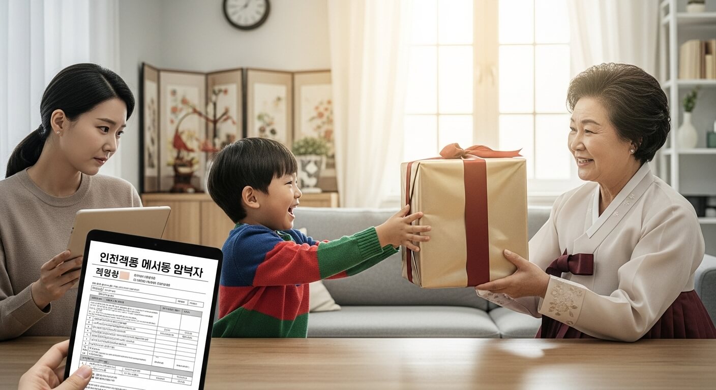 손자 증여세 면제 한도액