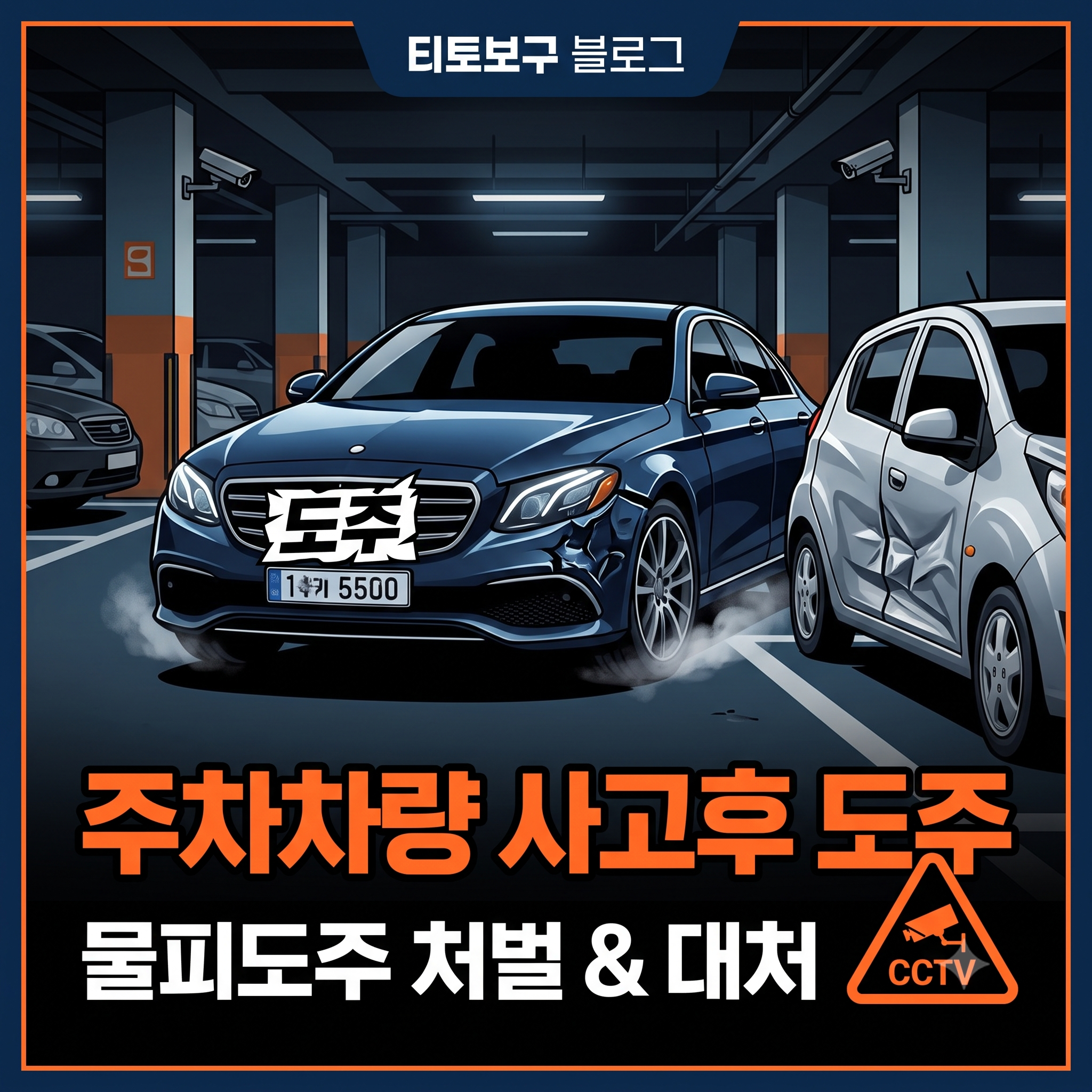 주차차량 사고후 도주 처벌 기준과 피해 시 대처 방법 4가지