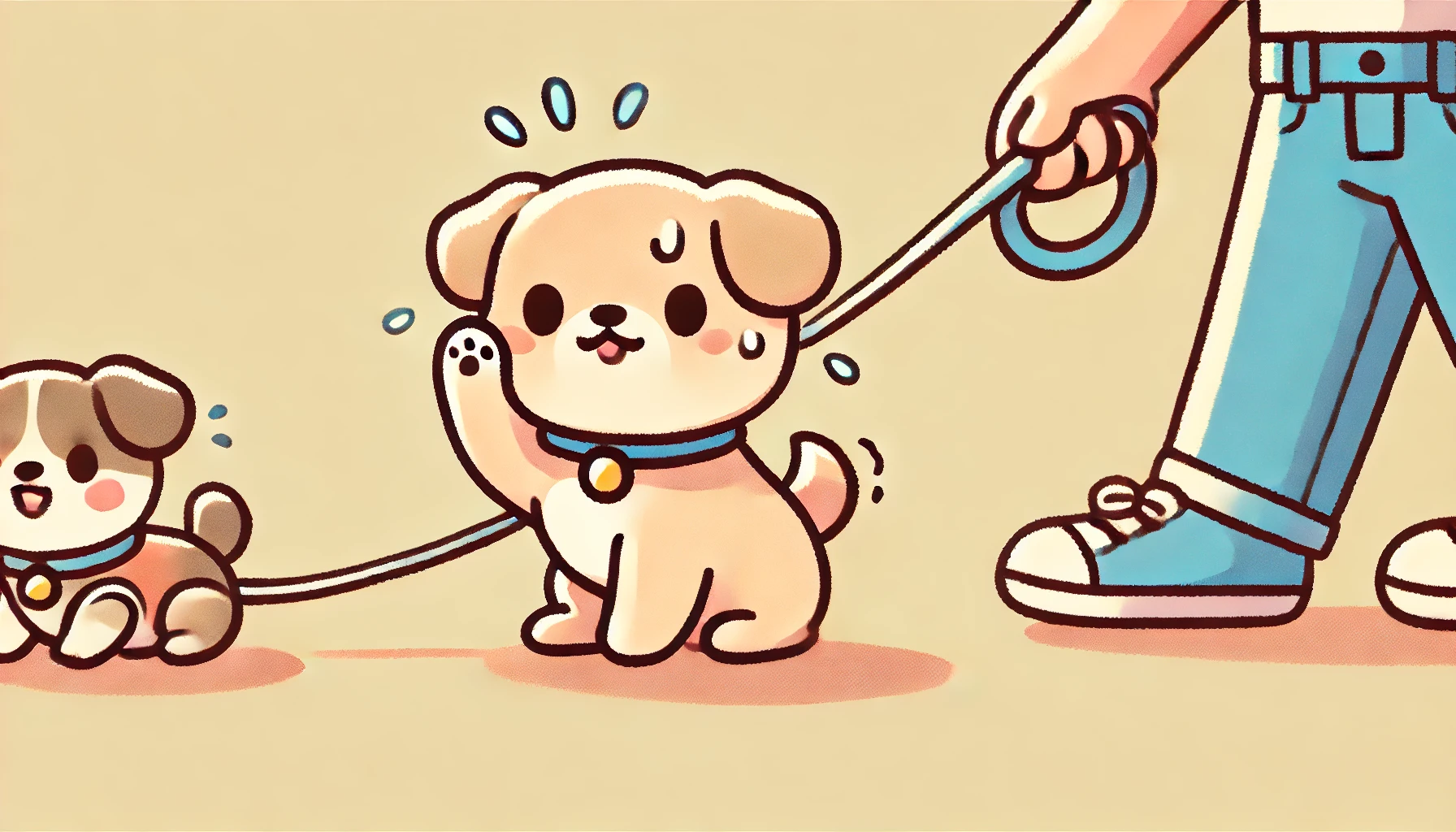 강아지 발바닥 화상