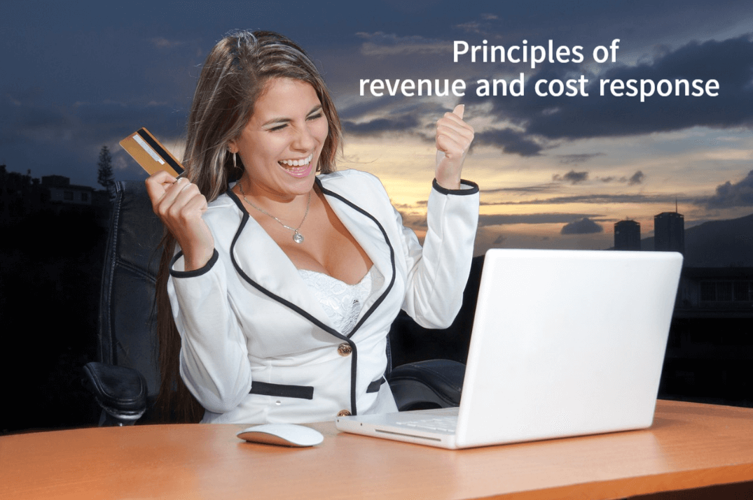 수익 비용 대응의 원칙을 설명한 거래의 순간 그림