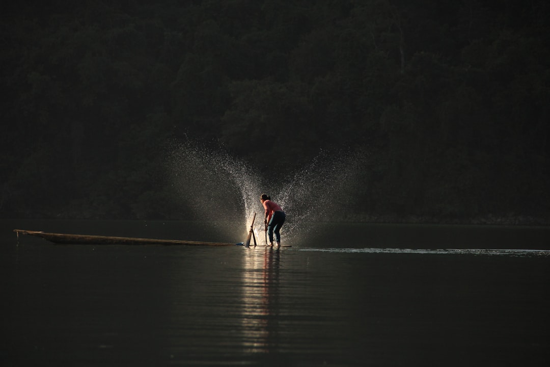 Night fishing