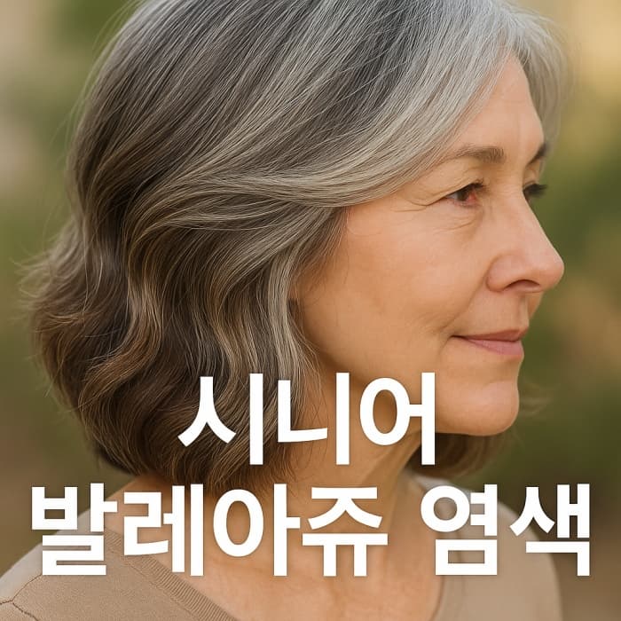 🧓 시니어 발레아쥬 염색, 흰머리도 자연스럽게! 전국 평균 가격 비교