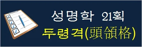 성명학-21획-두령격