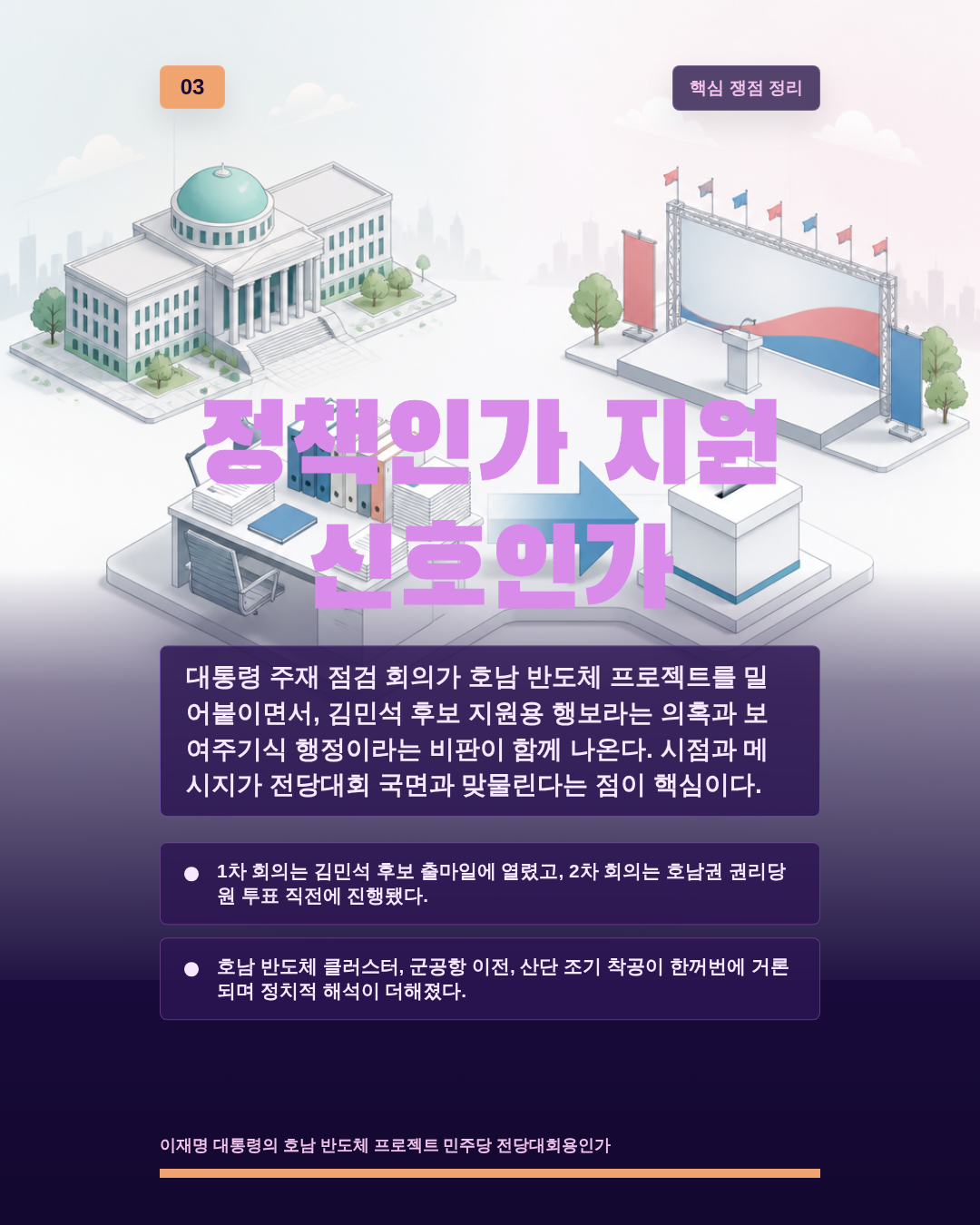 정책인가 지원 신호인가