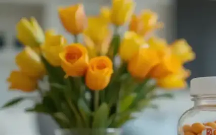 비타민 c 과다복용 부작용 공포 대신 올바른 섭취법과 분할 복용을 요약한 상징적 이미지